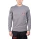 Milwaukee Langarm-T-Shirt mit Tasche – Hellgrau WTLSGR-XXL