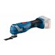 12. Bosch GOP 185-LI 18V Multifunktionswerkzeug (06018G2020) Schwarz, Blau