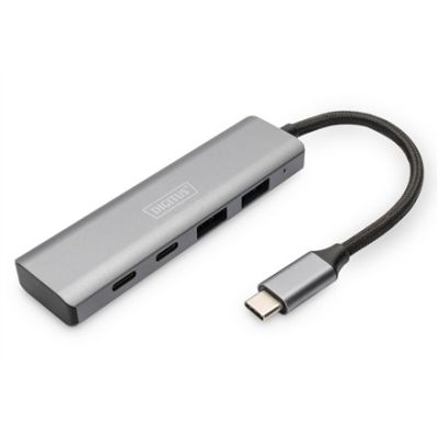 6. Digitus 4-Port USB-C Hub, 2 x USB A und 2 x USB-C