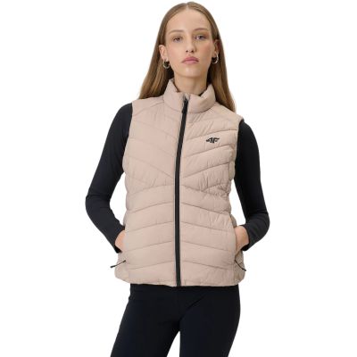 Damenweste 4F F347 beige 4FWSS26TVJAF347 83S