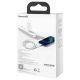 6. Baseus Superior Kabel USB - Lightning 2,4A 2 m Weiß (CALYS-C02)