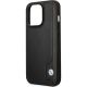 6. Hülle BMW BMHCP14X22RBDK iPhone 14 Pro Max 6.7" schwarz/schwarz Hardcase Leder Blue Dots