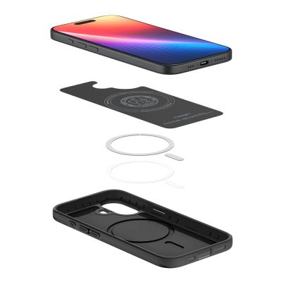 10. Spigen Thin Fit MagSafe Case für iPhone 17 - Schwarz