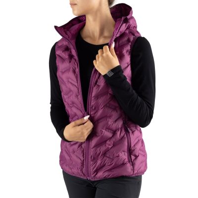 2. Viking Aspen Lady Damen Daunenweste, isoliert, RDS, Lila (600/24/6633/4600)