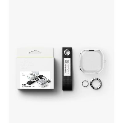 7. Ringke Air Case für Samsung Galaxy Buds 4 / 4 Pro – Transparent