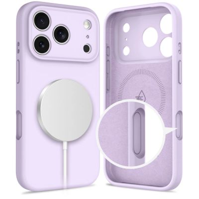 2. Tech-Protect Silikon MagSafe Hülle für iPhone 17 Pro Max - Lila