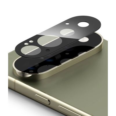 2. Ringke 2er-Pack Kameraschutz aus gehärtetem Glas für Google Pixel 11 Pro – Schwarz