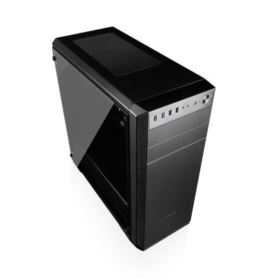 3. MODECOM Oberon Pro Glass AT-OBERON-PG-10-000000-0002 Gehäuse (ATX, ITX, Micro-ATX; schwarz)