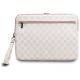 3. DKNY Sleeve Laptoptasche mit Karomuster und Streifen, 14 Zoll, Rosa