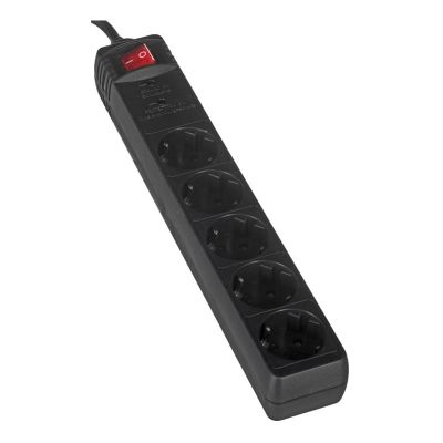 4. ENERGENIE SPG5-C-10 Steckdosenleiste (5 x VDE; 3 m; schwarz)