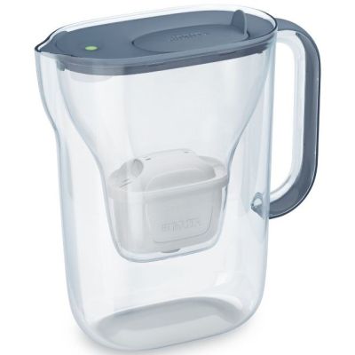 3. Brita Style Essential Filterkanne + 3 MaxtraPro PP-Kartuschen (dunkelblau)