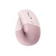 8. Logitech Lift Vertikale Pinke Maus