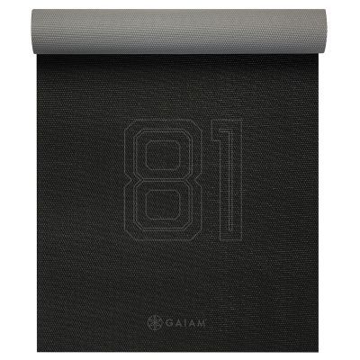 4. Double-sided yoga mat Gaiam &quot;GRANITE / STORM&quot; 4 mm 61956