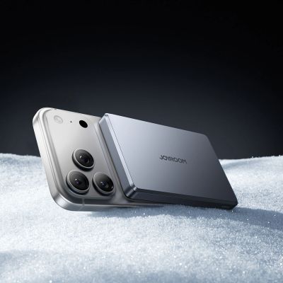 31. Joyroom JR-PBM08 Pro Powerbank 22,5 W 10000 mAh mit kabelloser Ladefunktion und 2x USB-C-Anschlüssen – Grau