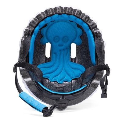5. Wozinsky Kinderfahrradhelm mit Dinosaurier-Motiv, Größe S – Blau