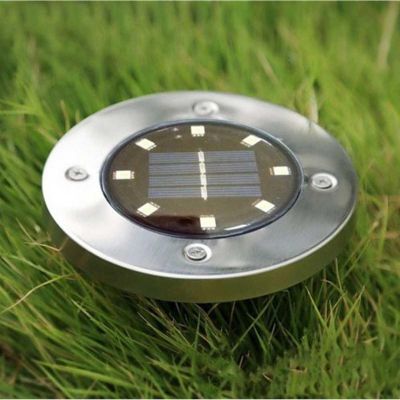 41. Solarlampe mit 8 SMD-LEDs zur Erdung, 4er-Set
