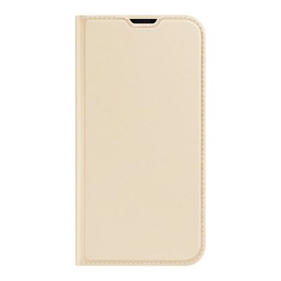 10. Dux Ducis Skin Pro Holster Flip Cover für iPhone 13 Pro Max gold
