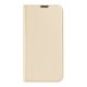 10. Dux Ducis Skin Pro Holster Flip Cover für iPhone 13 Pro Max gold