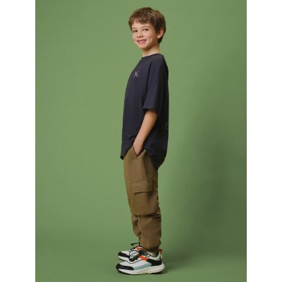 4. Cargo-Jogginghose für Jungen 4F 4FJRSS26TTROM1882-82S