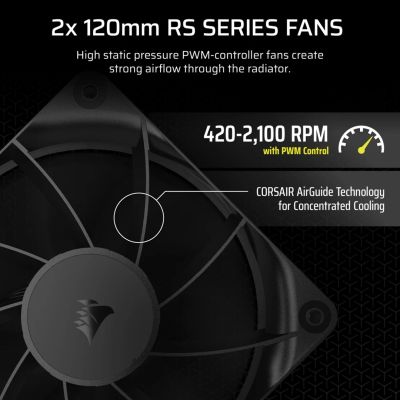 3. CORSAIR NAUTILUS 240, 240-mm-Radiator, Flüssigkeits-CPU-Kühler