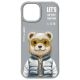 4. Nimmy Cool&Cute 2.0 Bear Case für iPhone 15 - Grau