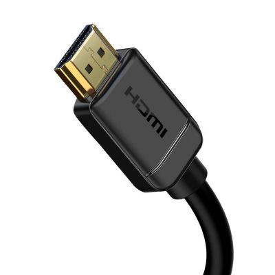 2. Baseus-Kabel HDMI 2.0-Kabel 4K 60 Hz 3D HDR 18 Gbps 1 m schwarz (CAKGQ-A01)