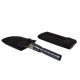 4. Wozinsky WSS-211 Überlebens- und Bushcraft-Schaufel, Multifunktionsmesser, Brecheisen, Feuersteinpfeife, Harpune, 21-in-1 - grau