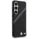 4. BMW Tricolor Metal Logo MagSafe Hülle für Samsung Galaxy S26 - Schwarz