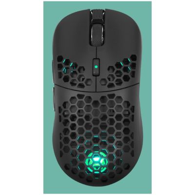 3. GAMIAC PX71 Gaming-Maus, beidhändig bedienbar, kabellos (RF) + USB Typ-A, optisch, 16000 DPI