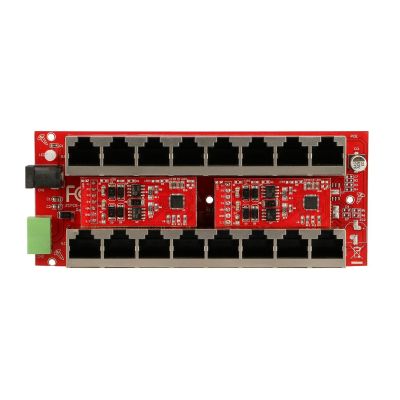 6. Extralink Gigabit PoE Injector 8 Port Active, 8 Gigabit 802.3at/af Ports, Modus A