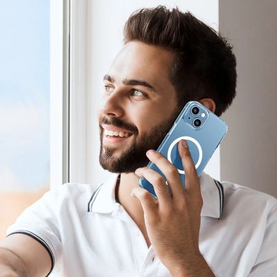 8. Ugreen LP642 Classy Clear Magnetic Protective Case Magnetic Gel Case für iPhone 14 Plus transparent (MagSafe kompatibel) (90935)