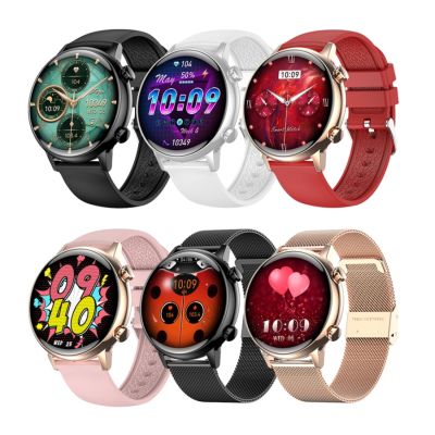 14. Damen-Smartwatch RUBICON RNCF09 Roségold/Pink SMARUB234