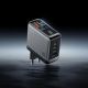 2. Cuktech AD1204U 120W Wandladegerät mit Display und USB-C-Kabel – Silber