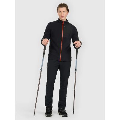 5. Polartec Herren-Fleecejacke mit Stehkragen, Größe 4F 4FWAW25TFLEM333-020S