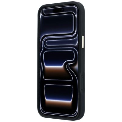 5. Guess Ring Stand 360 4G Classic Logo MagSafe Hülle für iPhone 17 Pro Max / 18 Pro Max - Schwarz