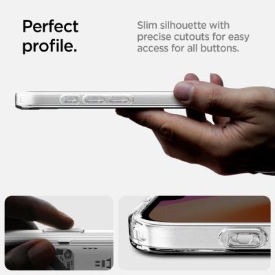 14. Spigen Ultra Hybrid MagSafe Hülle für iPhone 16e / 17e Neo One – Transparent