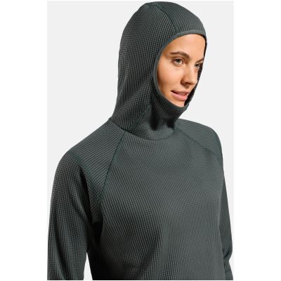 3. Odlo Mid Layer Hoody CUBIC, grün