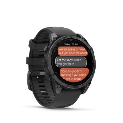 15. Garmin Fenix 8 47 mm Schiefergrau/Schwarz