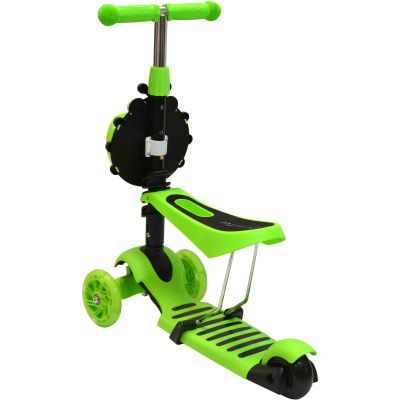 4. BALANCE SCOOTER 3IN1 ENERO BIEDRONKA GRÜN