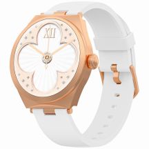 Smartwatch Gravity Roségold Weiß GT25-4