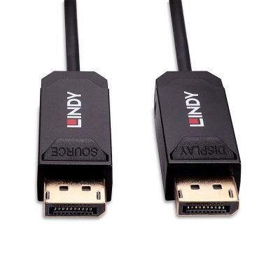 3. Lindy 38520 DisplayPort-Kabel 10 m Schwarz