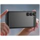 6. Carbon Case Silikonhülle für Samsung Galaxy S25+ - schwarz