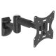Maclean MC-503B TV-Wandhalterung (Schwenk-, Wand- und Neigefunktion; 23" - 42"; max. 30 kg)