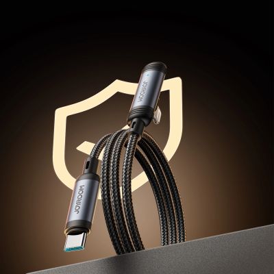 7. Joyroom S-A56 EnjoyX Series 90° USB-C - Lightning Kabel 30W 1,2m - schwarz