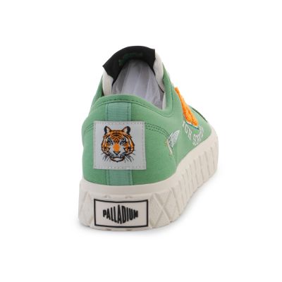 5. Palladium Stranger Things PALLA ACE TIGERS 04630-305-M Vintage Grün