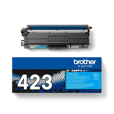 4. Brother Toner Blau TN423C=TN-423C, 4000 Seiten