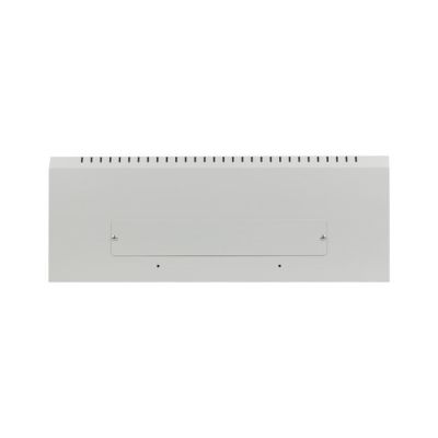 16. Lanberg Rack-Schrank, Wandmontage, 19" 4U+3U, 540x200, flaches Profil, grau (montiert)