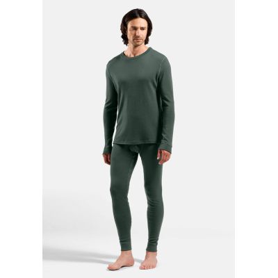 5. Odlo BL BOTTOM long MERINO 260 Hose Größe L Blau