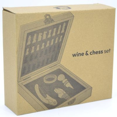 7. SCHACHSPIEL UND WEINACCESSOIRES-SET STAMINA