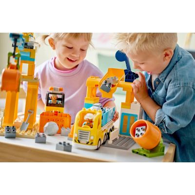 22. LEGO DUPLO TOWN 3-in-1 10476 Baustelle und Fahrzeuge